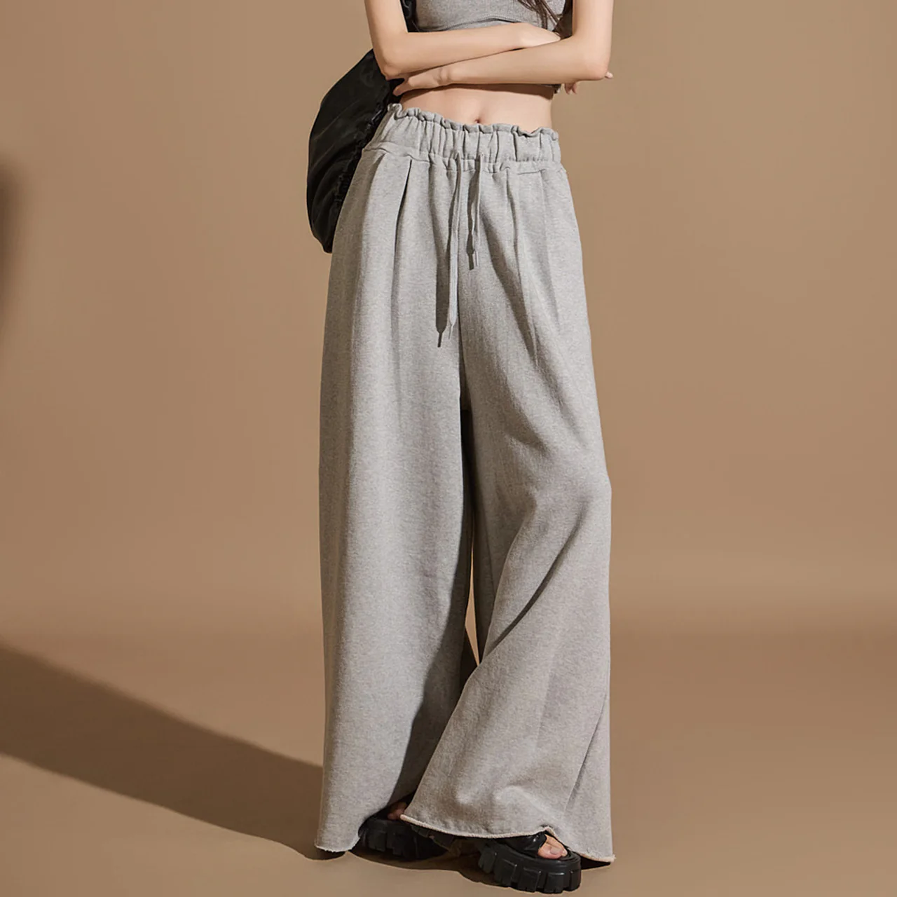 P3247 Wide sweat Pants - Image 2