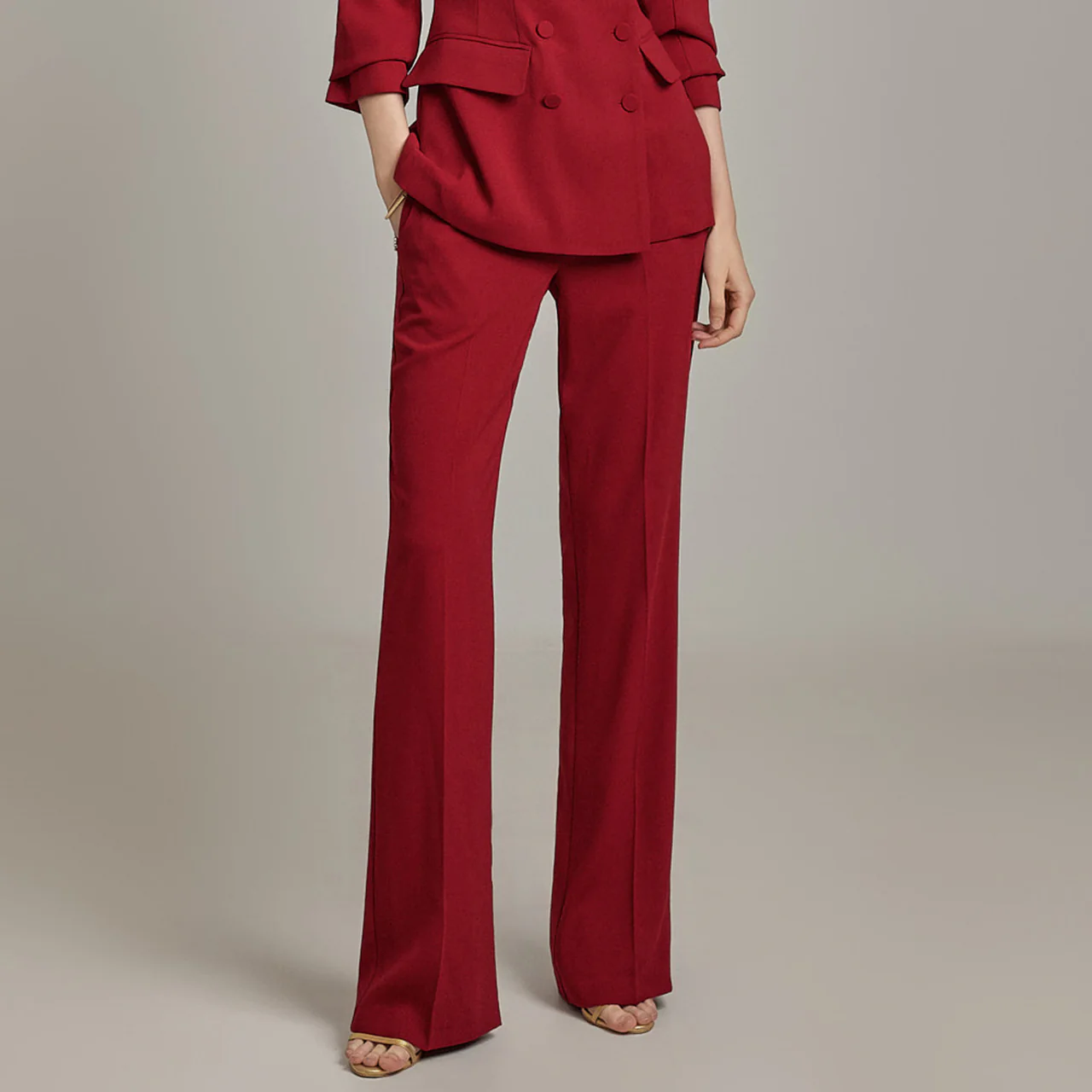 P3298 Pintuck Slacks - Image 2