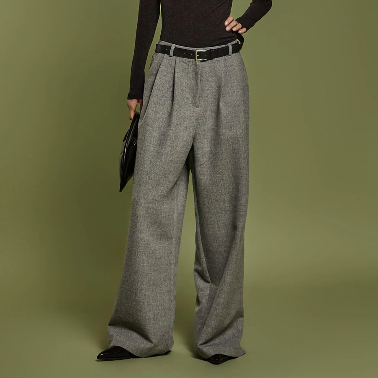 P3307 Wide Waistband Slacks - Image 2