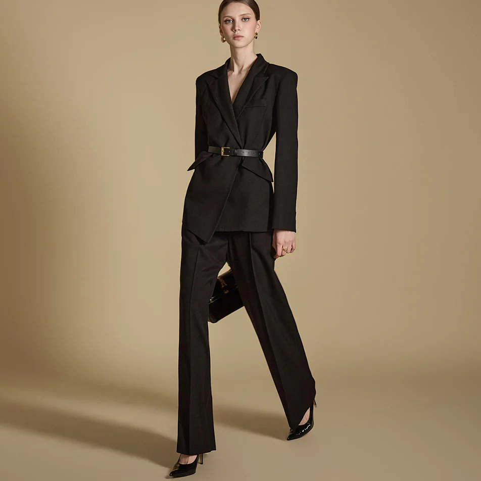 P3381 Slacks with Belt - Image 2