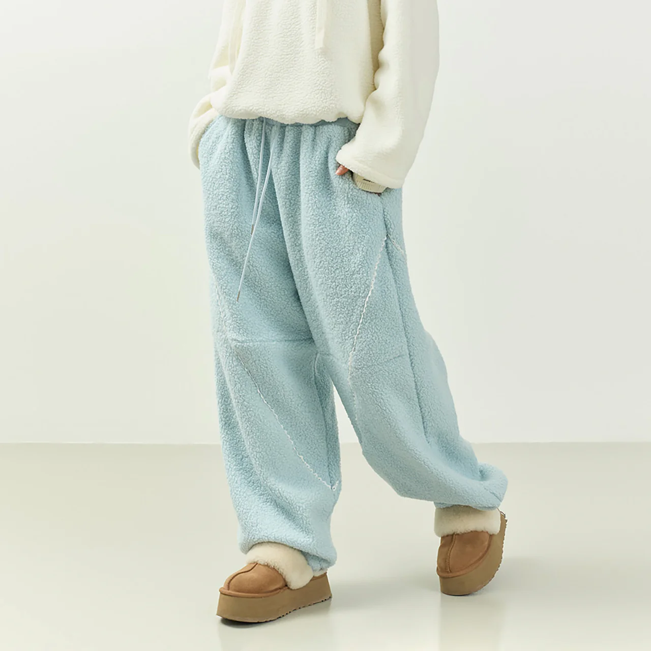 P3718 Fleece Sweat Pants - Image 2