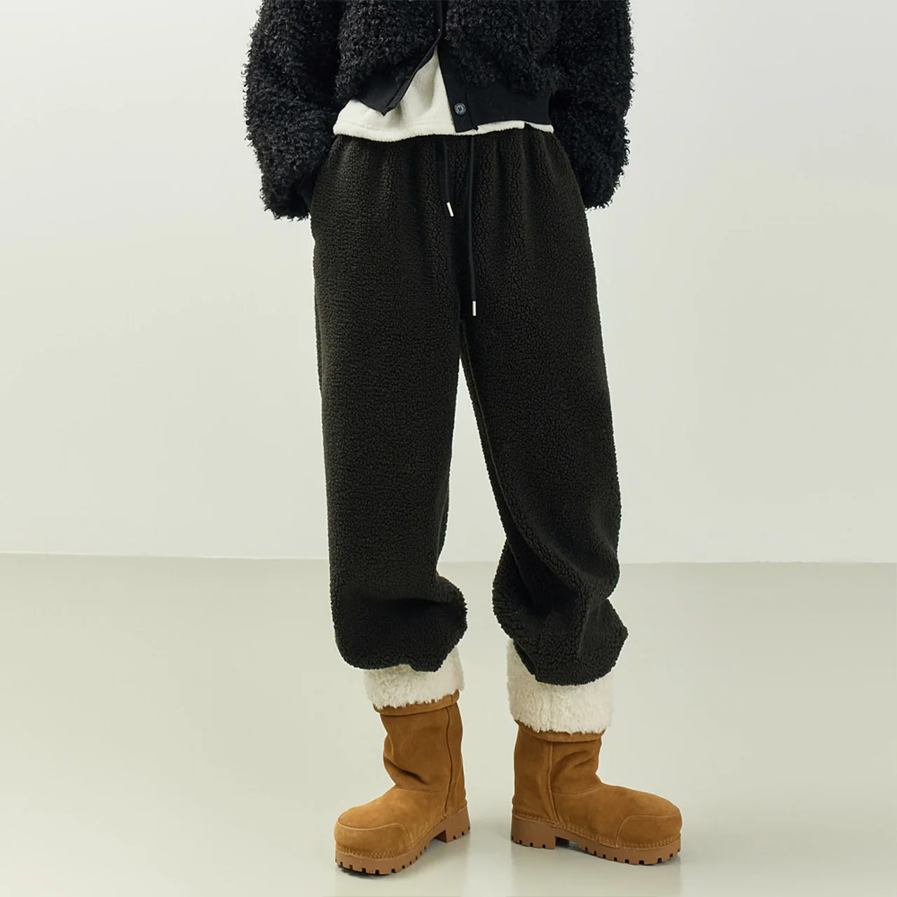 P3719 Boucle Sweat Fleece Pants - Image 2