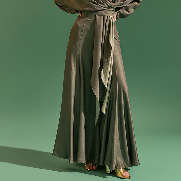 P9142 Wide Flared Slacks - Image 2