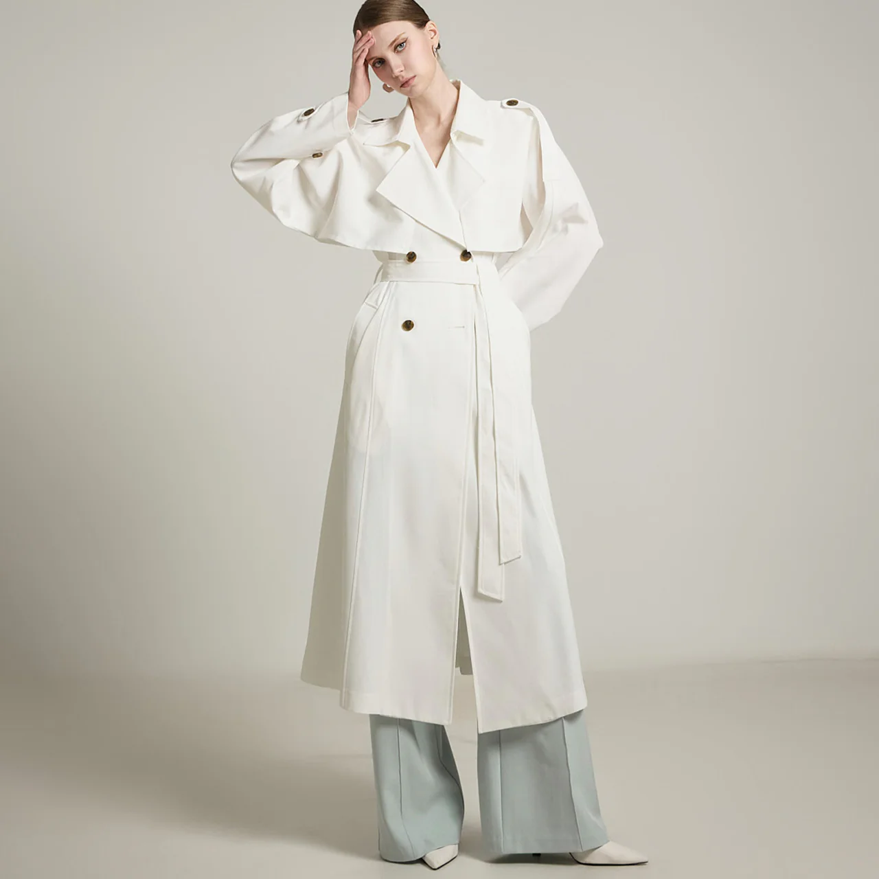 P9165 Pintuck Slacks - Image 2