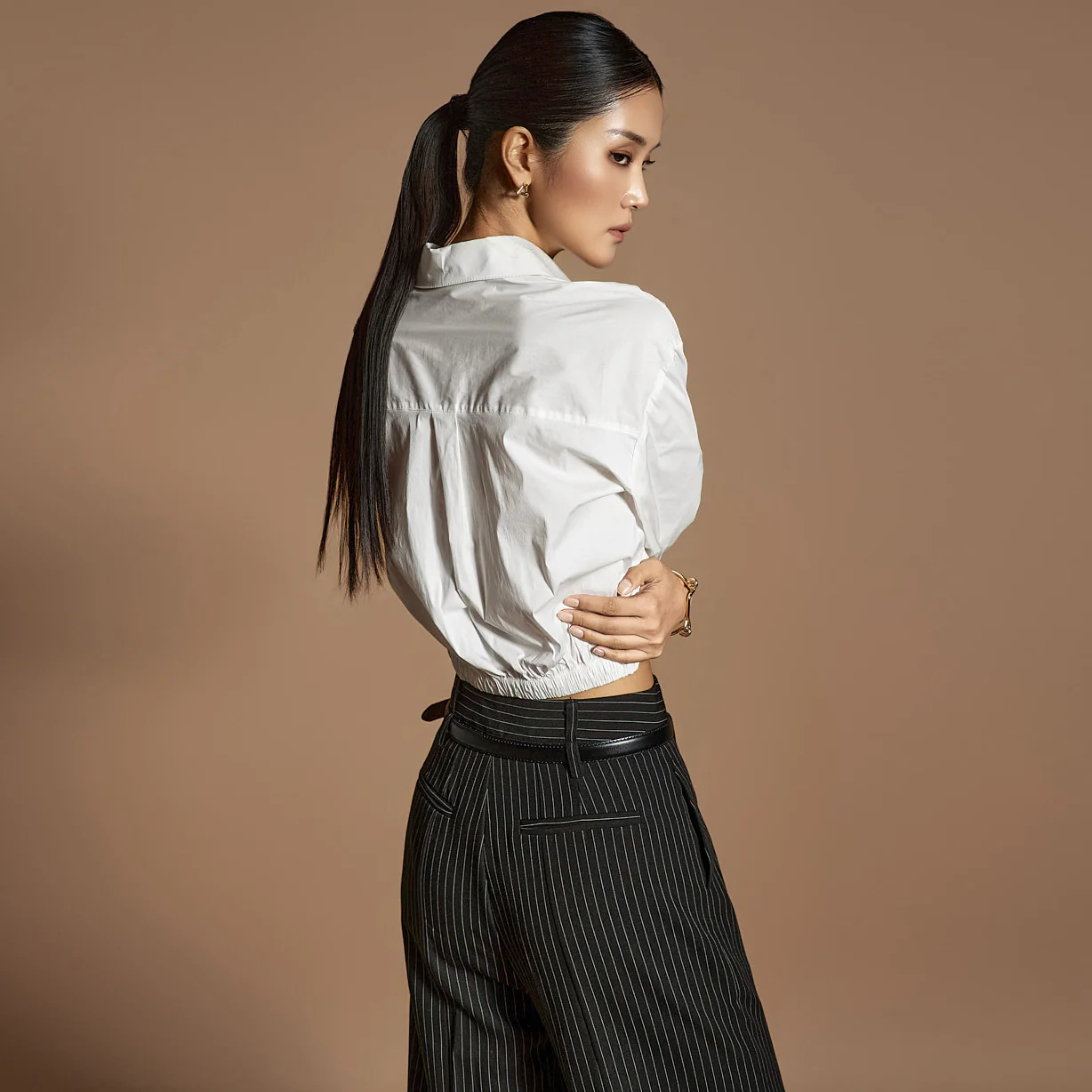 S630 Twist-detail Shirt - Image 2