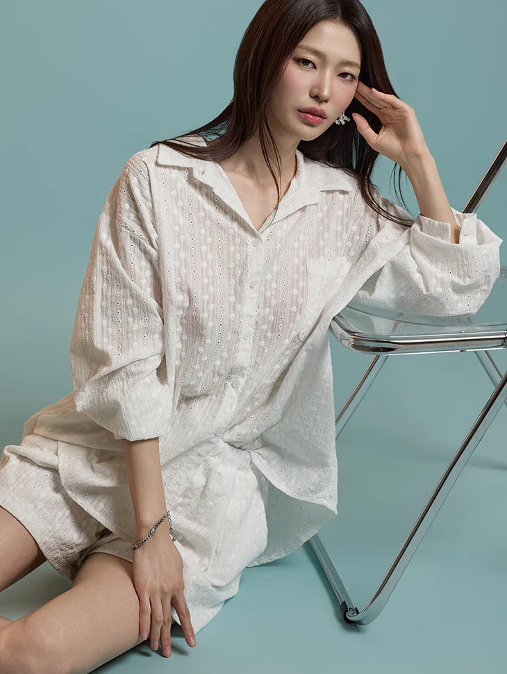 S754 Embroidered Shirt