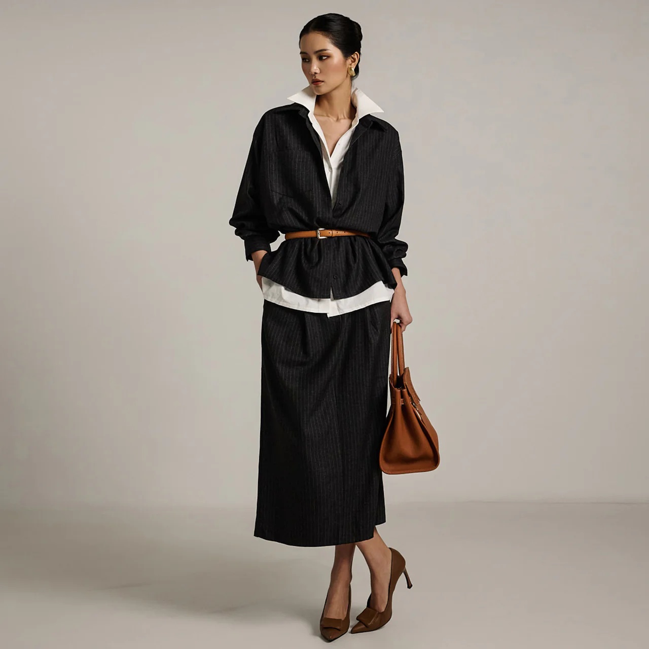 SK2918 Stripe Skirt - Image 2