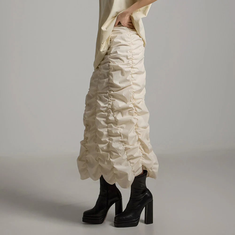 SK2942 Shirring Skirt - Image 2