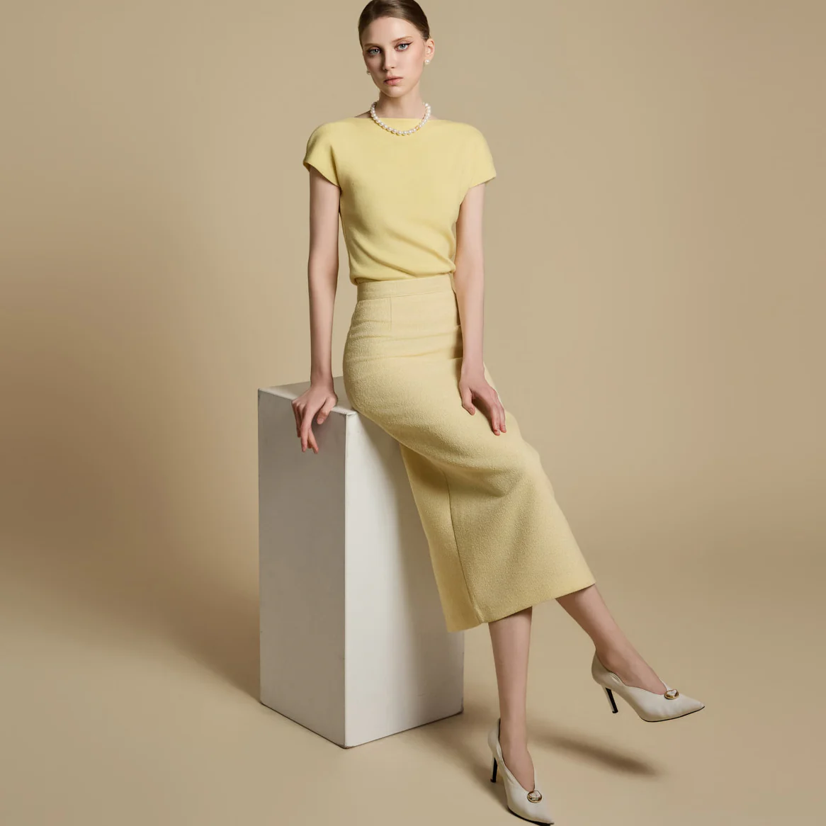 SK2981 Tweed Skirt - Image 2