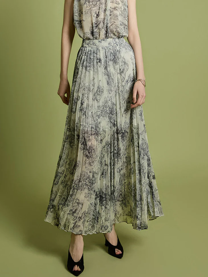SK2995 Pleated Skirt