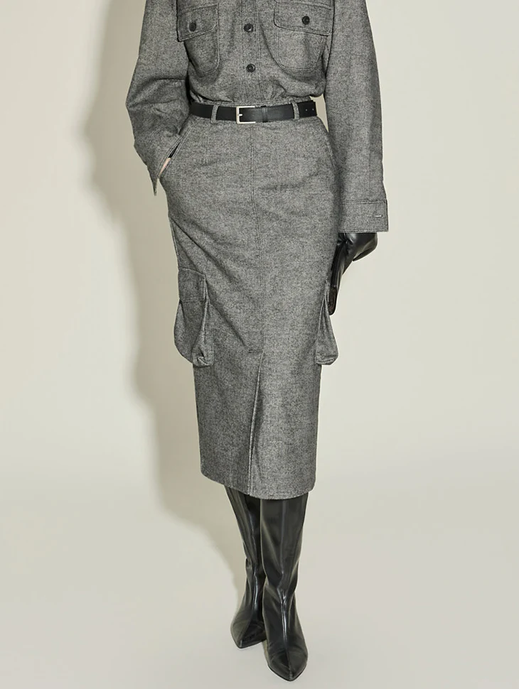 SK3133 Wool Skirt
