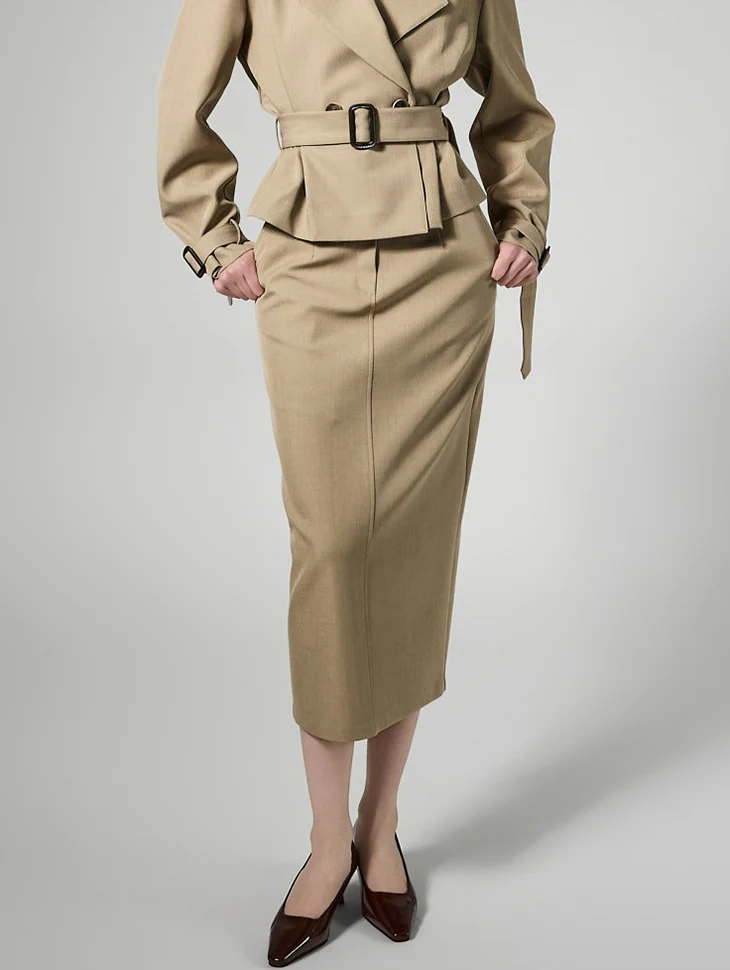 SK3162 Trench Skirt