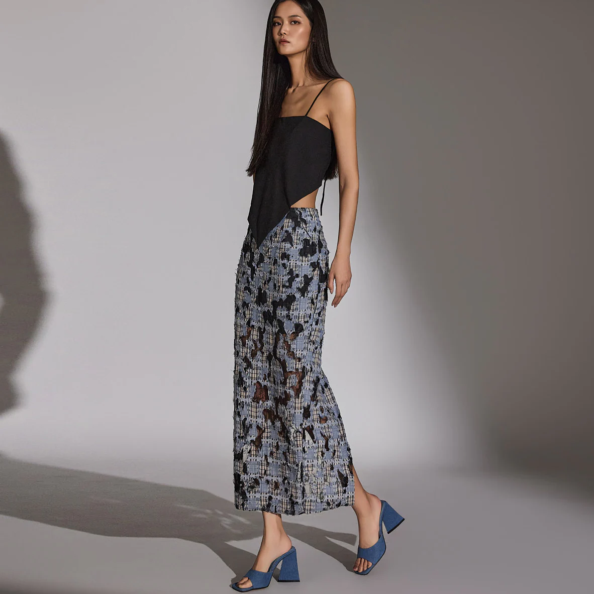 SK9239 Plaid Skirt - Image 2