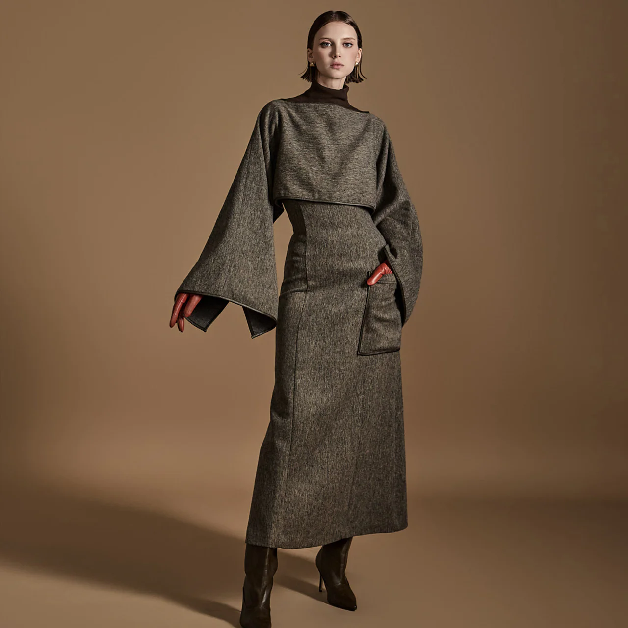 SK9258 Wool Skirt - Image 2
