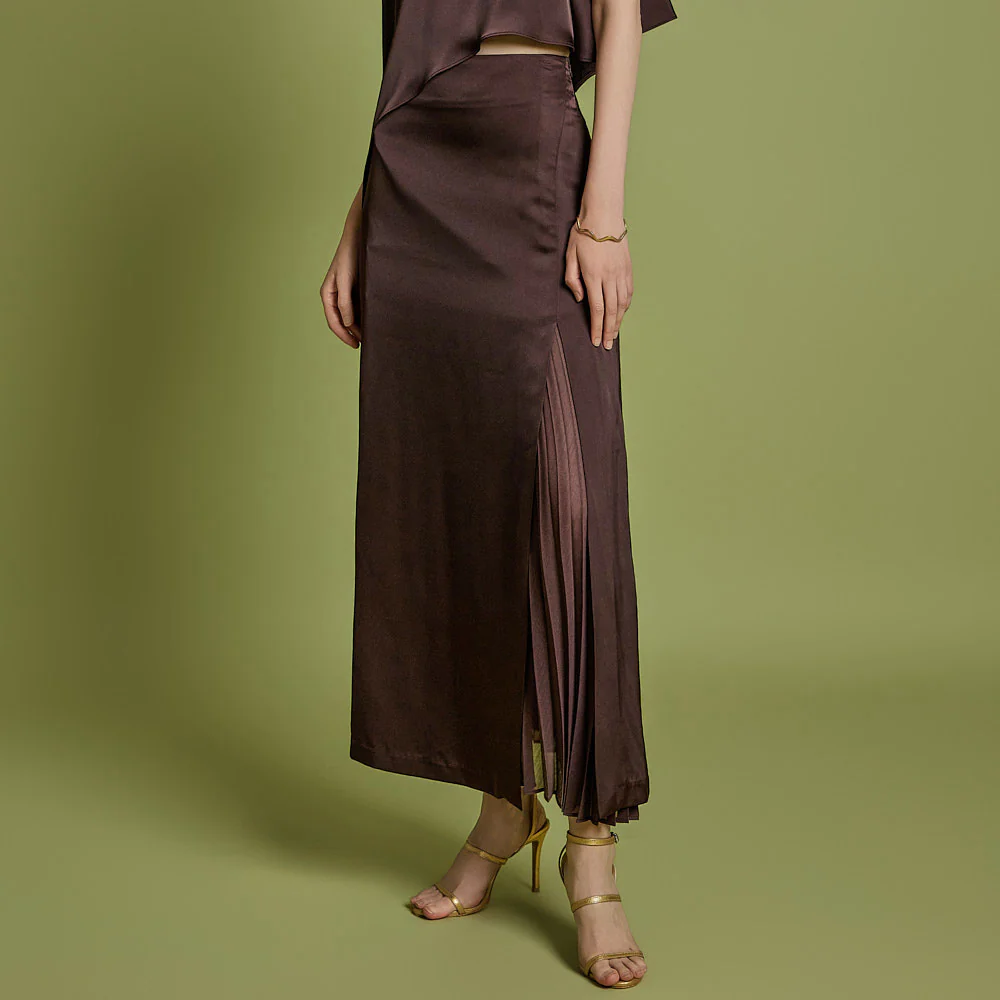 SK9274 Layered Pleats Skirt - Image 2