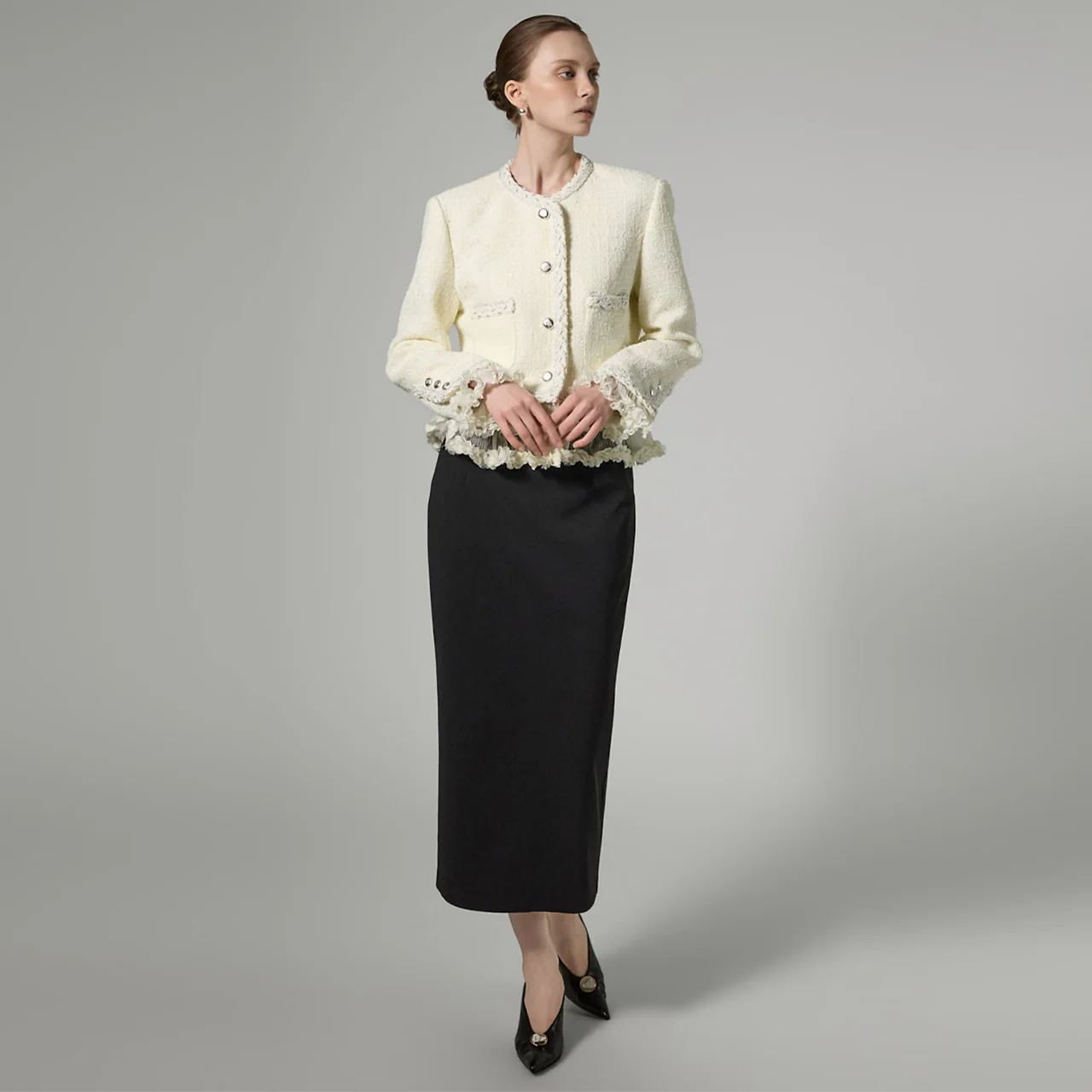 SK9301 High-Waist Slim Skirt - Image 2