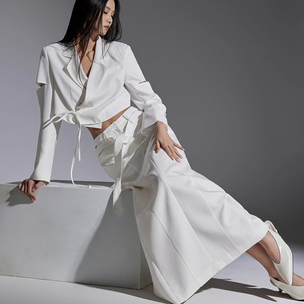 TP1803 Jacket Skirt Set - Image 2