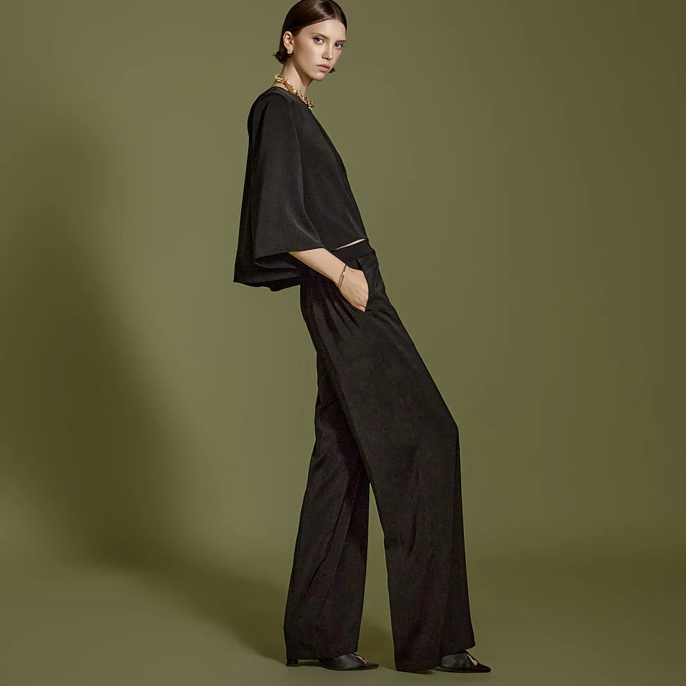 TP1949 Blouse and Slacks Set - Image 2