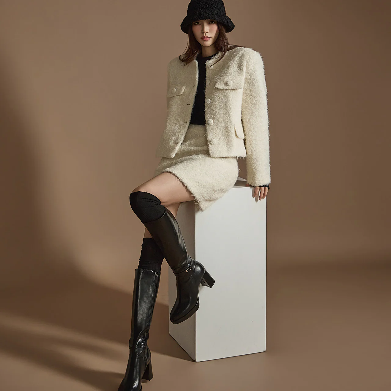 TP1989 Jacket Skirt Set - Image 2