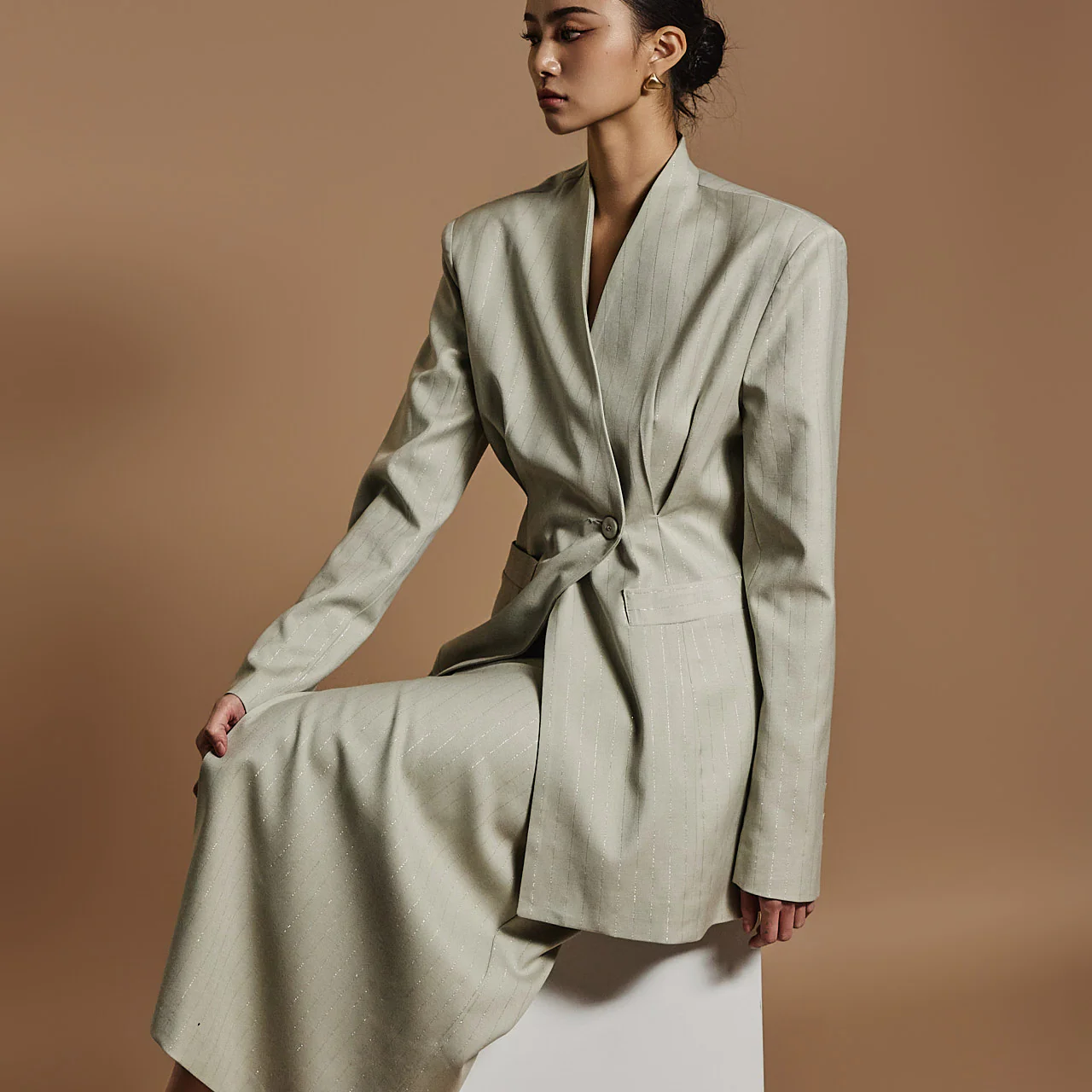 TP1998 Jacket Skirt Set - Image 2