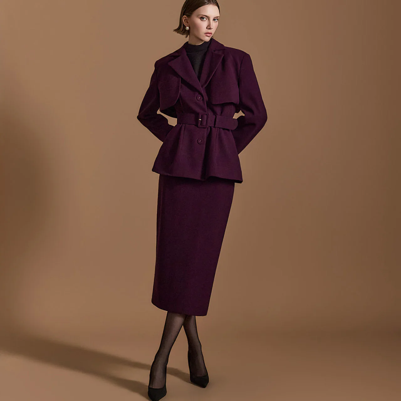 TP2004 Jacket Skirt Set - Image 2