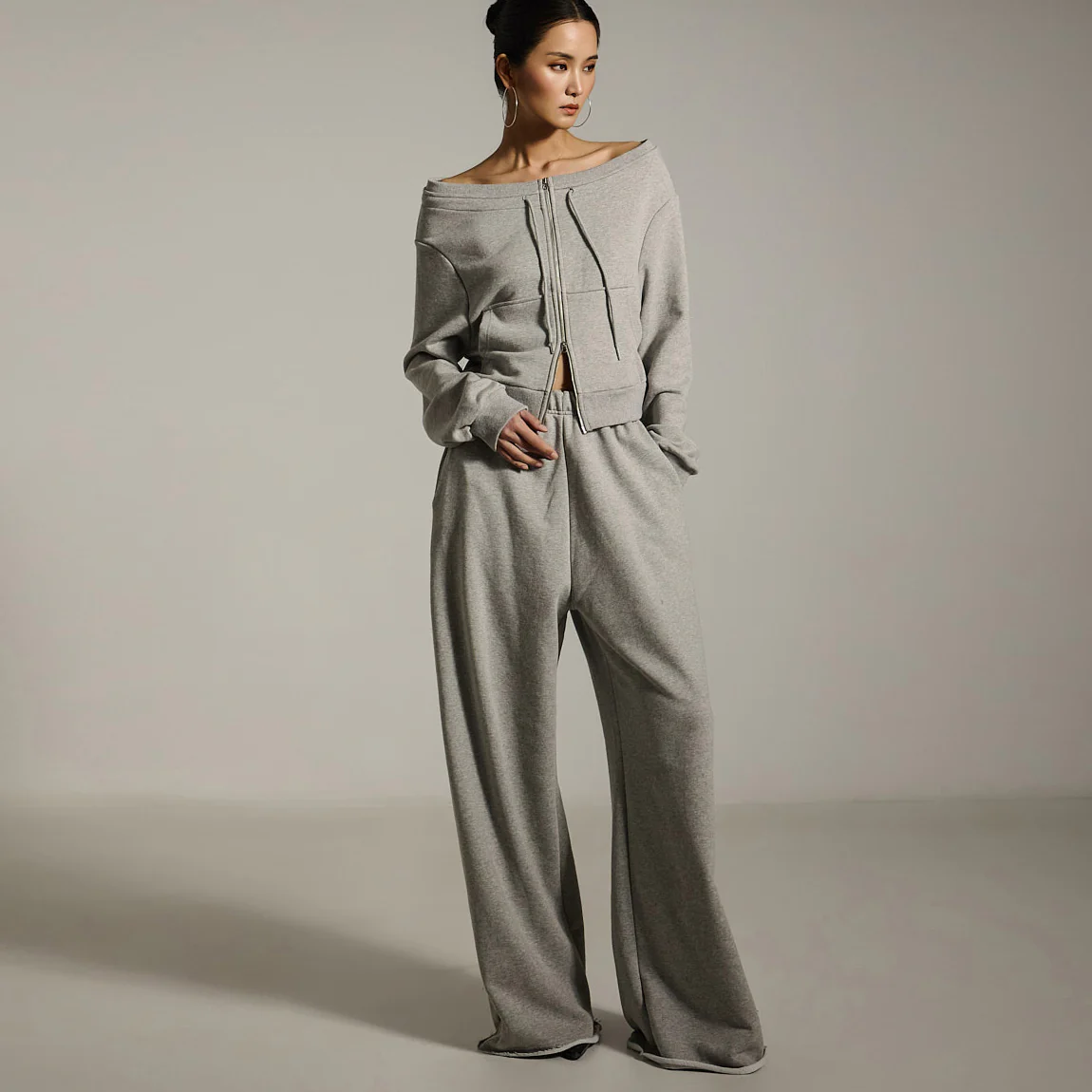 TP2043 Zip-Up Jacket and Pants Set - Image 2