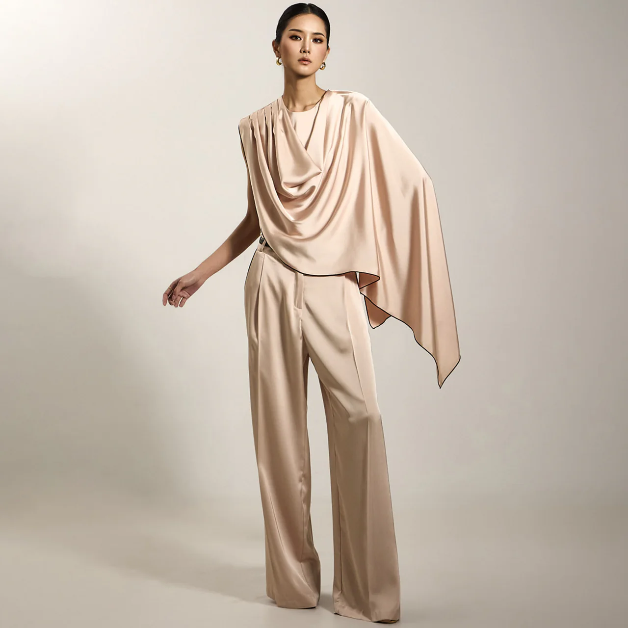 TP2061 Blouse and Slacks Set - Image 2