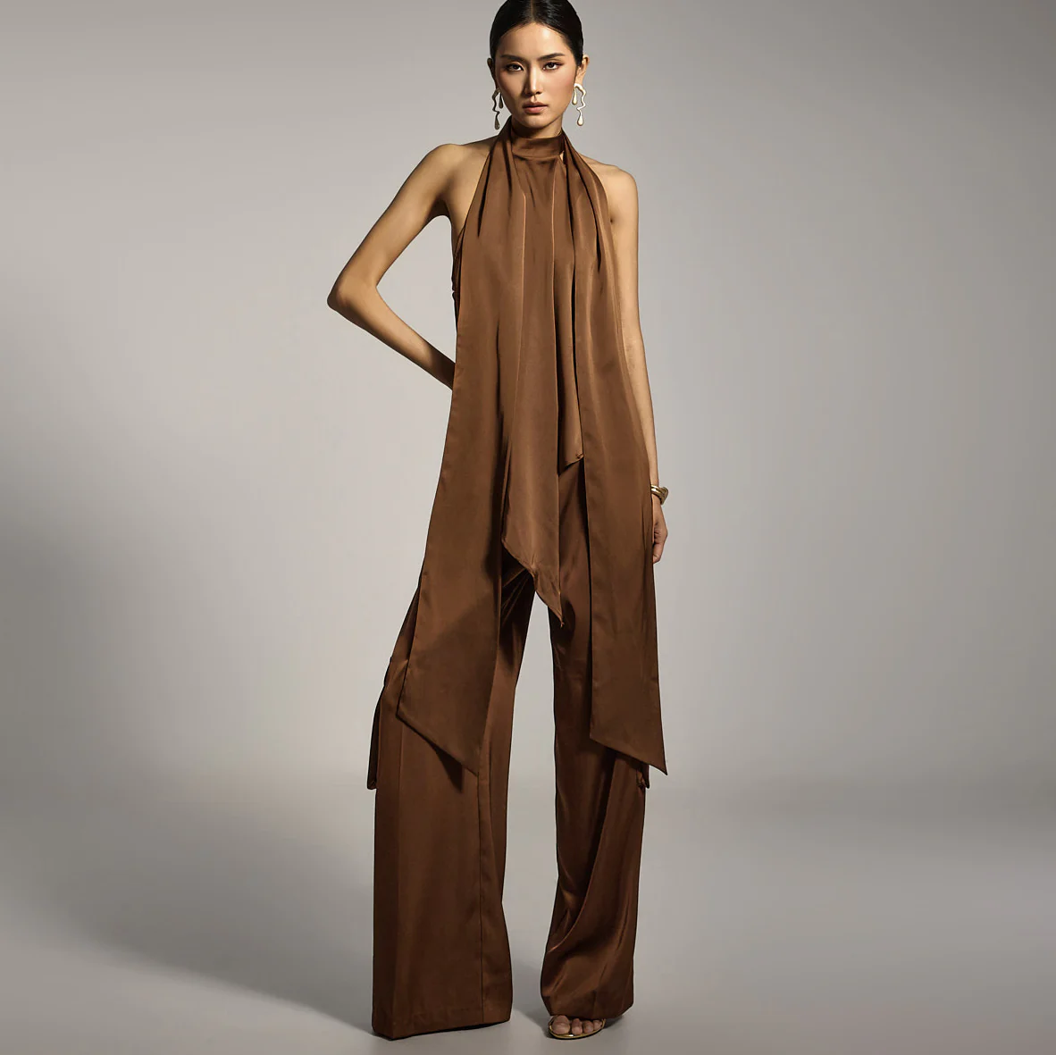 TP2130 Blouse and Slacks Set - Image 2