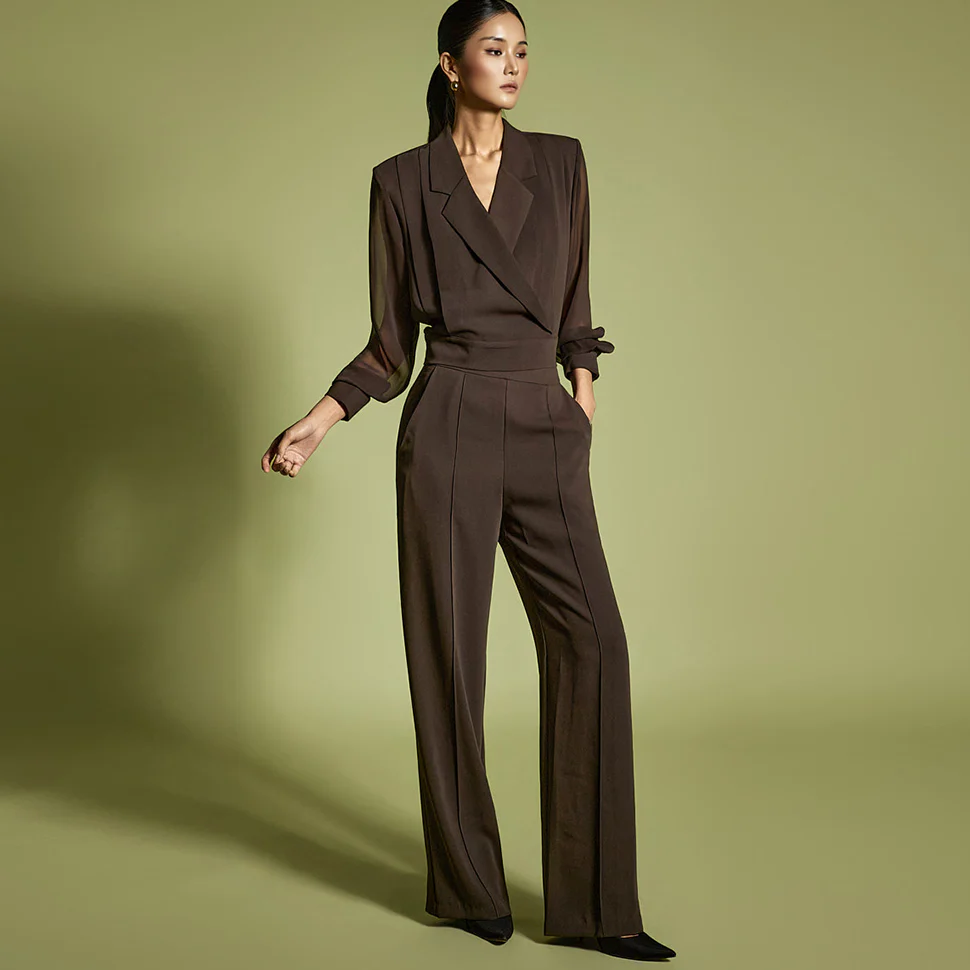 TP2235 Blouse and Slacks Set - Image 2