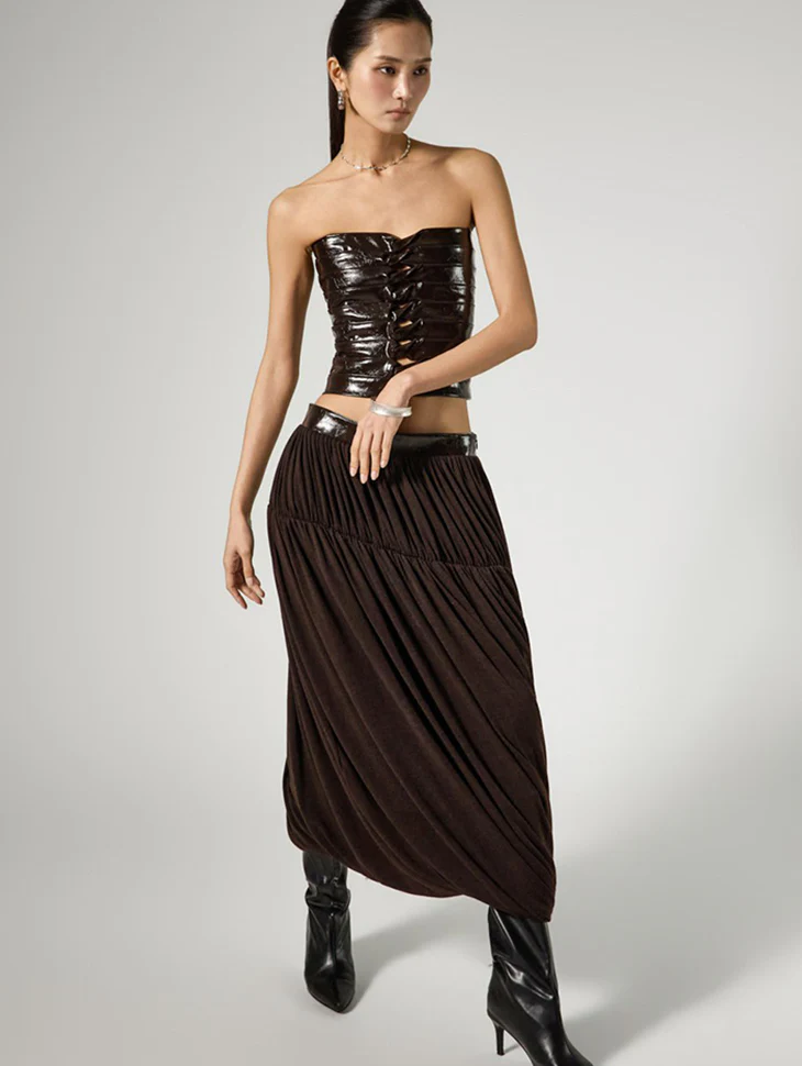 TP2340 Top and Skirt Set