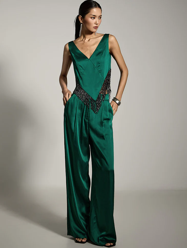 TP9155 Blouse and Slacks Set