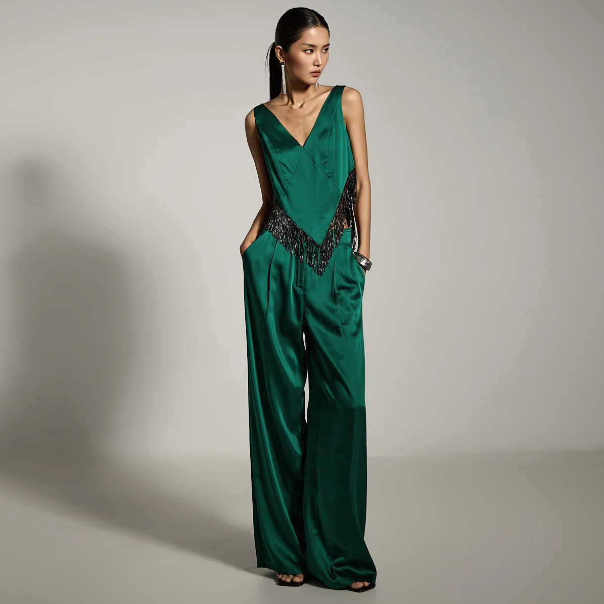 TP9155 Blouse and Slacks Set - Image 2