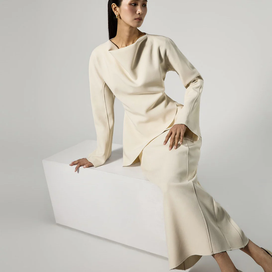 TP9198 Blouse and Skirt Set - Image 2